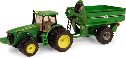 Imagem de Miniatura Trator De Grão John Deere 8320r With J&m Ertl
