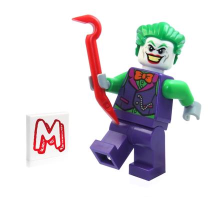 Imagem de Minifigura LEGO Super Heroes DC Batman Joker com pé-de-cabra