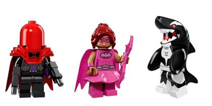 Imagem de Minifiguras LEGO Batman - Capuz Vermelho, Orca e Batgirl