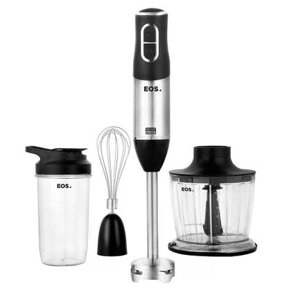 Imagem de Mixer 3 Em 1 EOS EMX02 2 Velocidades 600W  Inox com Preto 220V