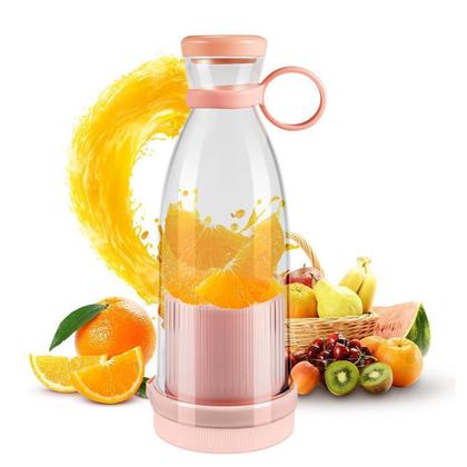 Imagem de Mixer Liquidificador Garrafa Juice 300ml Portátil USB