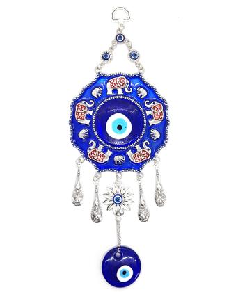 Imagem de Móbile Mandala Olho Grego Grande Elefante da Sorte