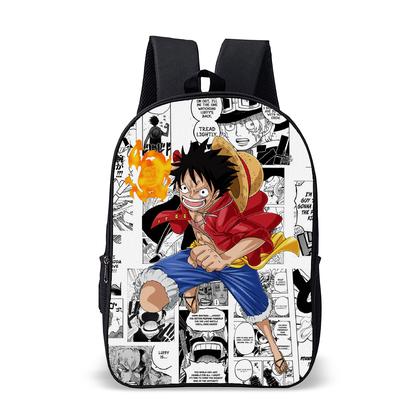 Imagem de Mochila Bolsa Escolar Infantil One Piece Volta Às Aulas