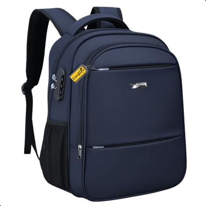 Imagem de Mochila Bolsa Notebook Masculina Feminina Reforçada com Cadeado Ideal Para Escola Faculdade Viagens