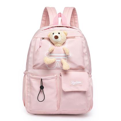 Imagem de Mochila Bolsa Polo One Feminina Infantil Juvenil Escolar Feminina Reforçada