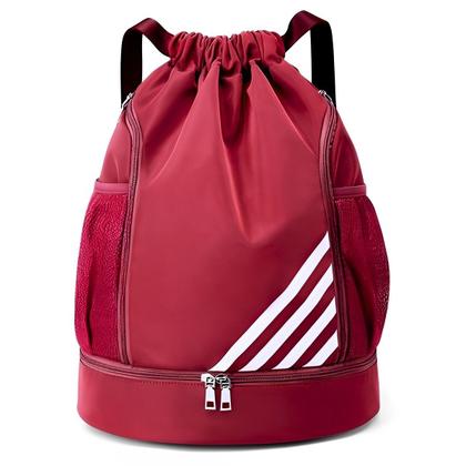 Imagem de Mochila Bolsa Saco com Cordão Esportiva Impermeável Anti roubo Academia Treino Passeio Multiuso