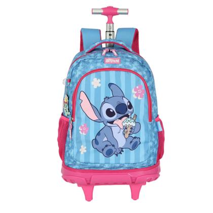 Imagem de Mochila com Rodinhas Stitch Sorvete UP4YOU MC50102SC Lançamento 2026