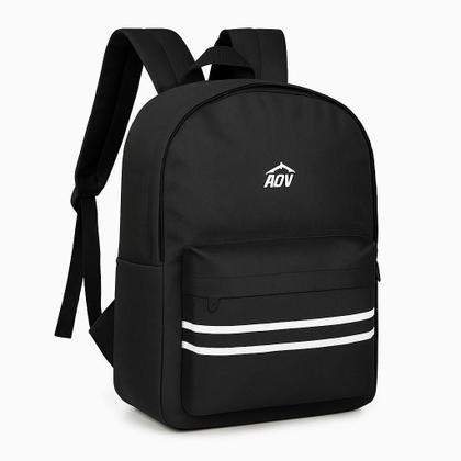 Imagem de Mochila Costas Listras Adv Preto Luxcel