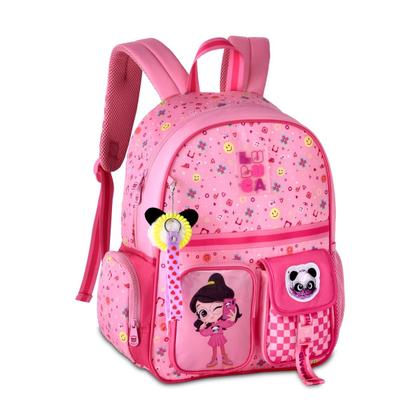 Imagem de Mochila Costas Luluca Bolsa Escolar Infantil Feminina