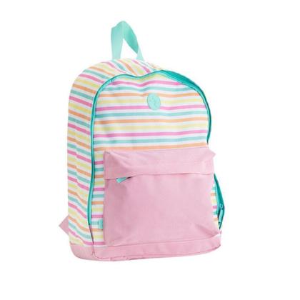 Imagem de Mochila De Costas Enjoy Listras Colorida Brw