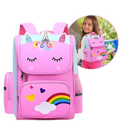 Imagem de Mochila De Costas Infantil Feminina Gatinha Unicórnio Menina