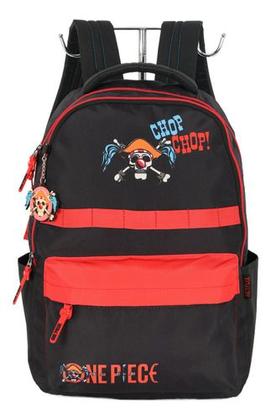 Imagem de Mochila De Costas Juvenil Original One Piece C/ Chaveiro