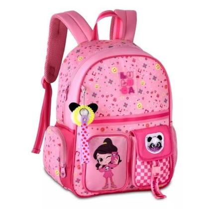 Imagem de Mochila De Costas Luluca Infantil Pandinha Meninas Escolar