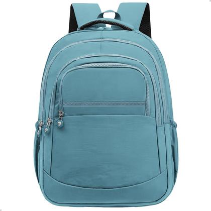 Imagem de Mochila Escolar Bolsa Grande Feminina Com Espaço Para Notebook Dia a Dia Trabalho Faculdade