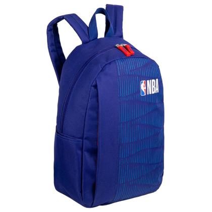 Imagem de Mochila Escolar Infantil Juvenil NBA Oficial Licenciada Sestini Azul Marinho