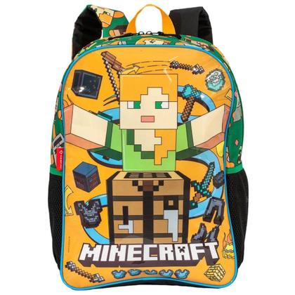 Imagem de Mochila Escolar Minecraft Funtage Sestini 066285-00