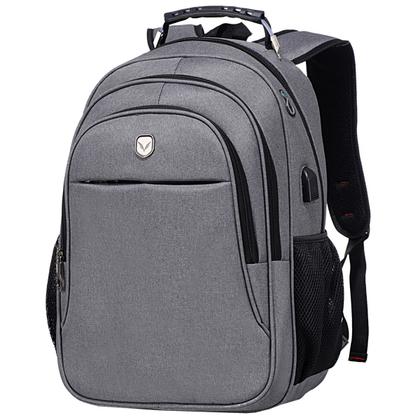 Imagem de Mochila Executiva Reforçada Alça Cabo De Aço Saída Usb Fone - Yepp