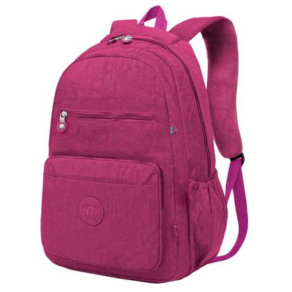 Imagem de Mochila Feminina Bolsa Elegante Moderna Confortavel Pratica Escolar Alta Qualidade Impermeável Reforçada Grande Espaçosa