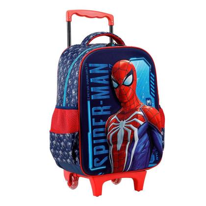 Imagem de Mochila Infantil com Rodinhas - Marvel - Spider-Man - Xeryus