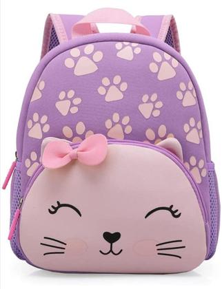 Imagem de mochila infantil em neoprene bebe GATINHA 12"