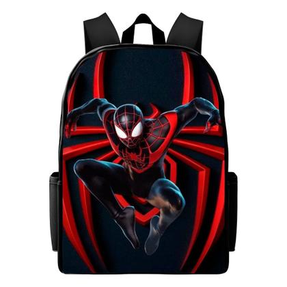 Imagem de Mochila Infantil Escolar Masculina Reforçada Homem Aranha Meninos