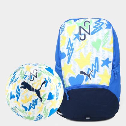 Imagem de Mochila Infantil Puma Neymar Jr + Mini Bola Puma Neymar Jr. Graphic