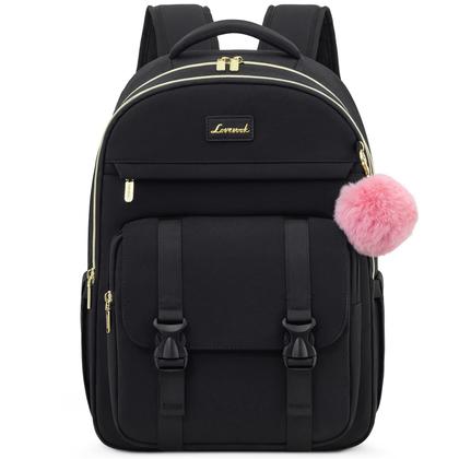 Imagem de Mochila LOVEVOOK School para meninas adolescentes de 14 a 16 anos com laptop de 15,6"