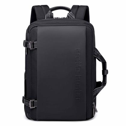 Imagem de Mochila Maleta Multifuncional Executiva Viagem Expansiva Impermeável Notebook 15.6 Tablet