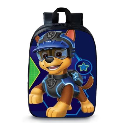 Imagem de Mochila Pequena Pré-escolar Cachorrinhos Pet Patrulha Novidade Canina Chase Oferta