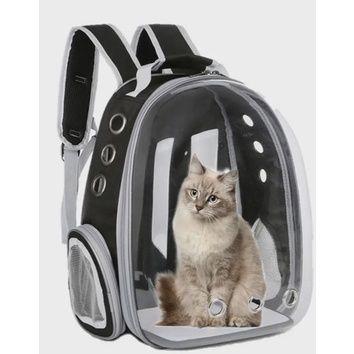 Imagem de Mochila Pet Transporte Visao Panoramica Gatos Cachorros