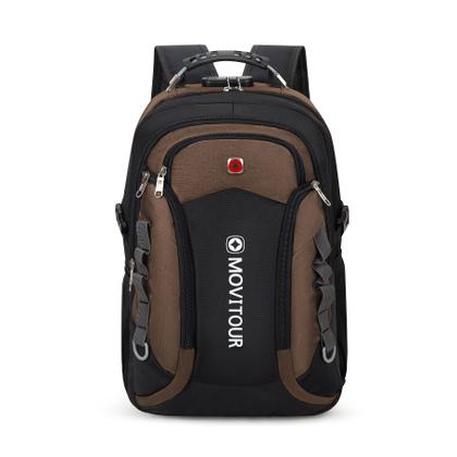 Imagem de Mochila Unissex Notebook com Cadeado, Entrada para USB/ Fone de ouvido e capa de Chuva - Movitour Venture