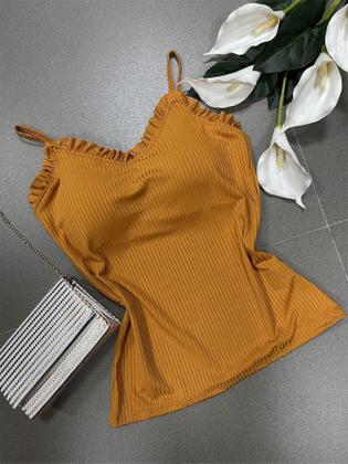 Imagem de modas regata canelada