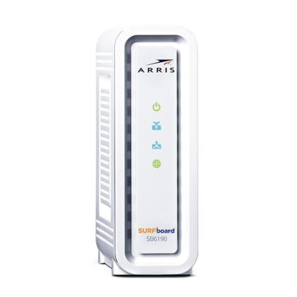 Imagem de Modem Cabo ARRIS Surfboard SB6190 DOCSIS 3.0 - 1,4 Gbps - Branco