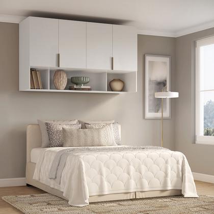 Imagem de Módulo Aéreo para Cama Queen MDF Altezza Clean Belmax