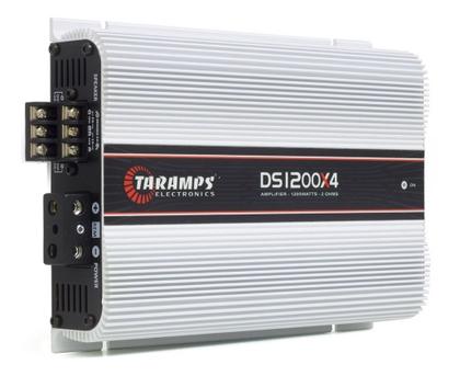 Imagem de modulo amplificador potencia taramps ds1200 1200x4 4 canais 1200 watts rms 2 ohms para alto falante