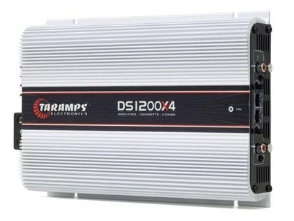 Imagem de módulo amplificador potencia taramps ds1200x4 4 canais 1200 watts rms 2 ohms original pronta entrega