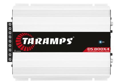 Imagem de modulo amplificador potencia taramps ds800 800x4 4 canais 800 watts rms 2 ohms para som automotivo