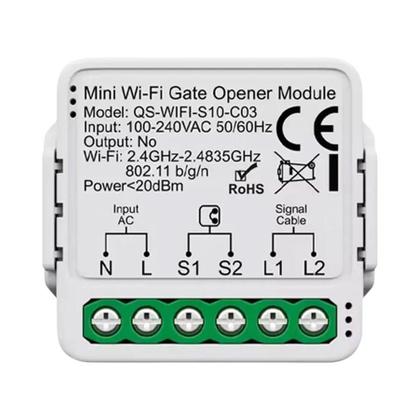 Imagem de Módulo Controlador Inteligente Para Abertura De Porta De Garagem Tuya Zigbee WiFi Controle Por Voz