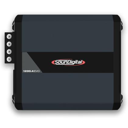 Imagem de Modulo Digital Soundigital 1200.4 Evo4.0 2000w Rms 4 Canais