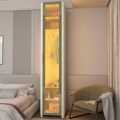 Imagem de Módulo Guarda-roupa Nicho Reflecta 1 Porta com Led 100% Mdf Innova