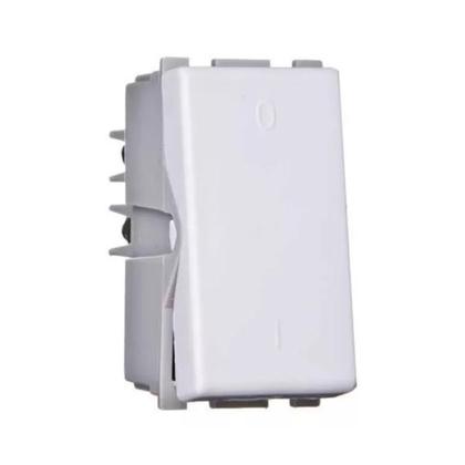 Imagem de Módulo Interruptor Bipolar Simples LIZ/LUX² Tramontina Branco 57115/004