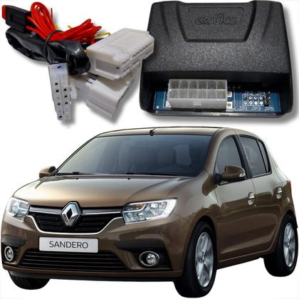 Imagem de Módulo renault logan e sandero automação de vidros elétricos 2 vidros 2007 até 2019 fks mlv45 rl10