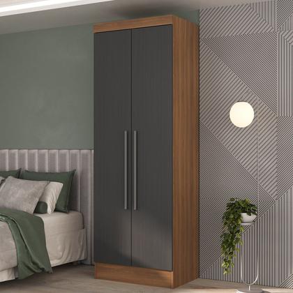 Imagem de Módulo Roupeiro 2 Portas 2 Gavetas Internas Viena