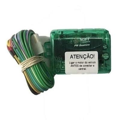 Imagem de Módulo Subida De Vidro Elétrico Soft PW Quatro Universal 2 e 4 Portas Alarmes