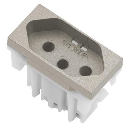 Imagem de Módulo Tomada 10A - Inova Titanium - 85559