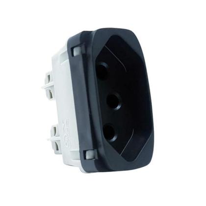 Imagem de Módulo Tomada 20A 2P+T Preto Gracia 85361 Alumbra