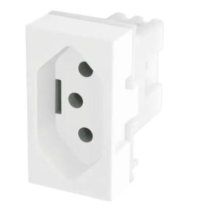 Imagem de Modulo Tomada Padrão 2P+T 10A Evidence Fame Original