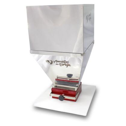 Imagem de Moedor de Malte 2 Rolos e Funil c/ Extensor em inox (ALBCF-i)