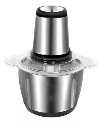 Imagem de Moedor Elétrico Potente Carne Picador Legumes Temperos Inox