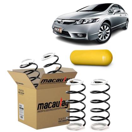 Imagem de Molas New Civic 2007/2011 Molas Gnv Reforçadas Macaulay